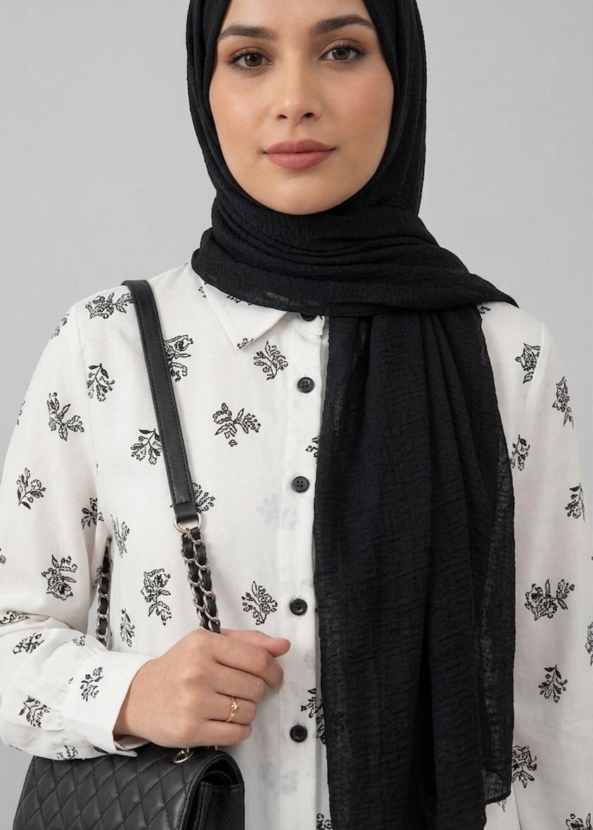 Elegant Floral Print Tunic Set