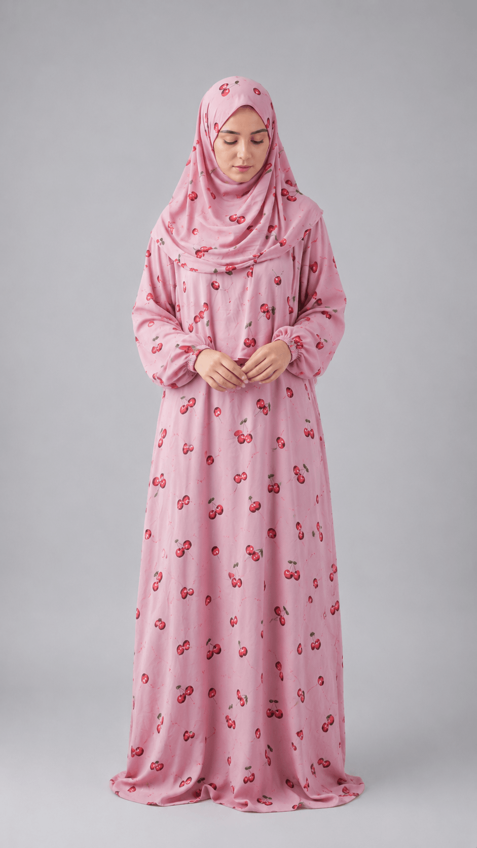 Cherry Blossom Prayer Dress - Slim Fit