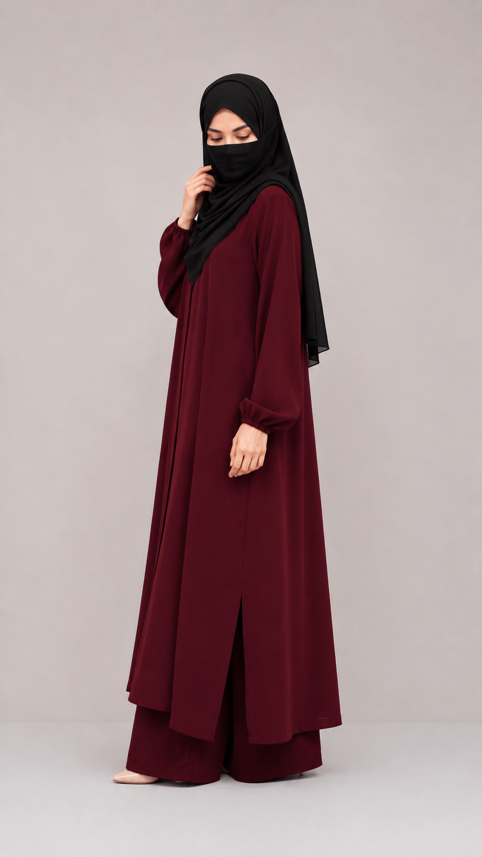 Maah e Noor Modest Cord Set