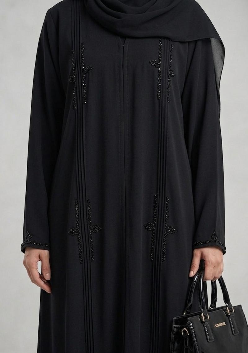 AL Ifrah Beaded Detail Abaya
