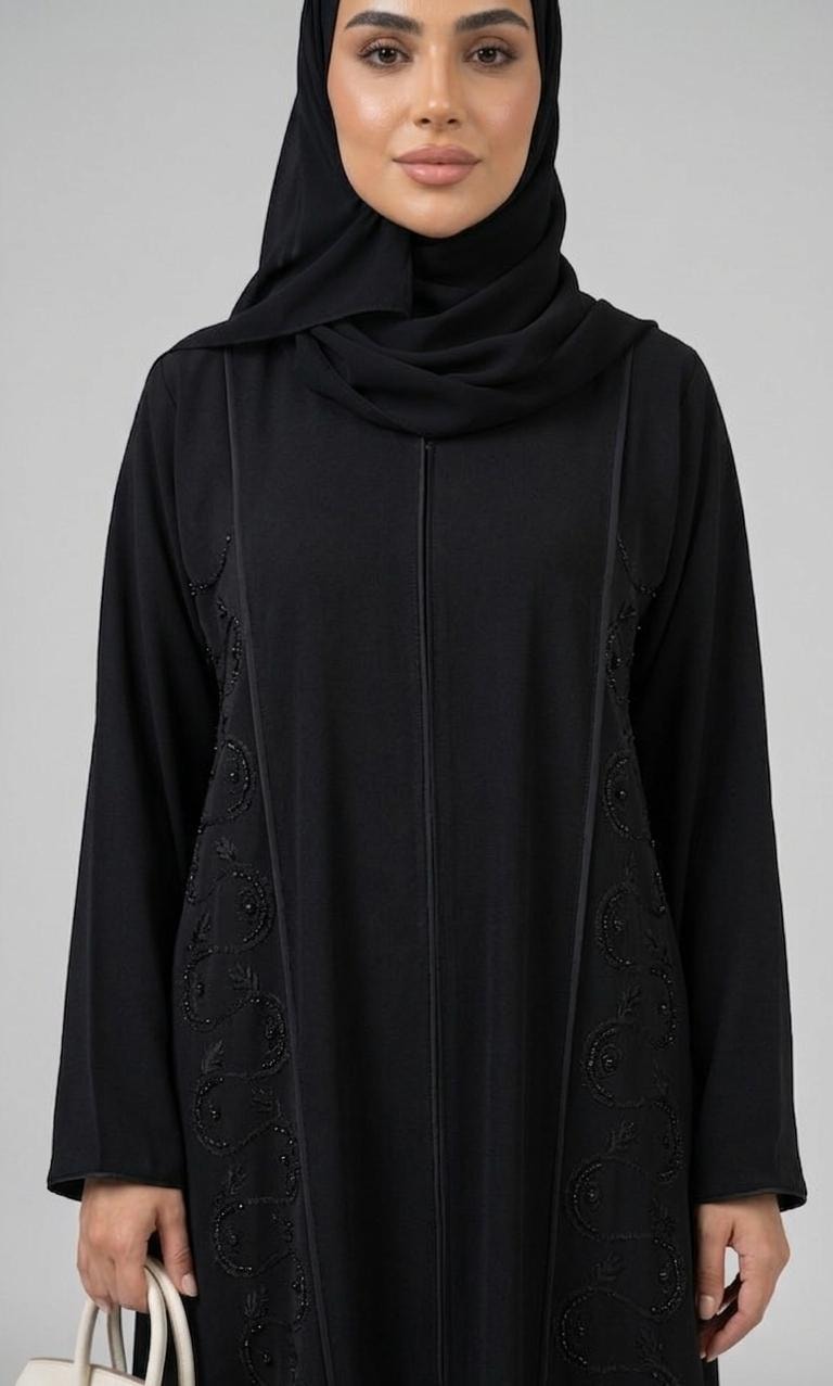 AL Maryam's Signature Beaded Abaya