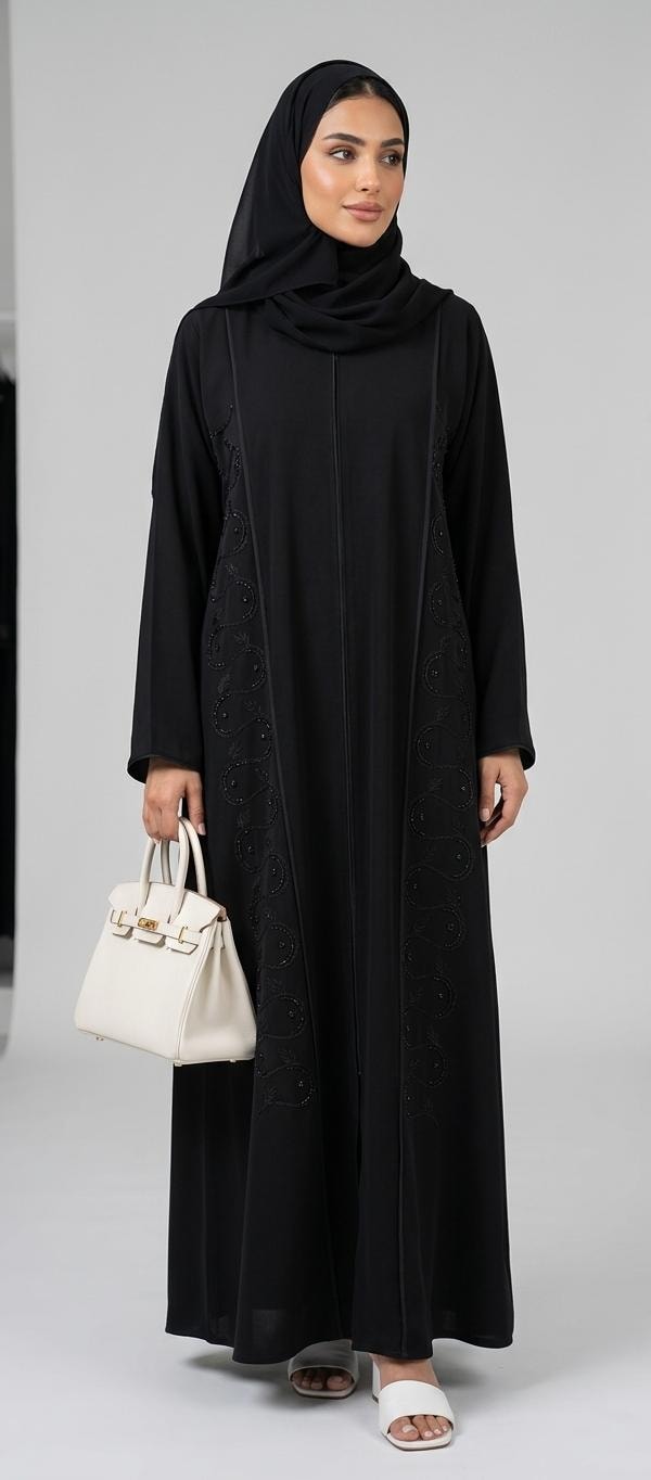 AL Maryam's Signature Beaded Abaya