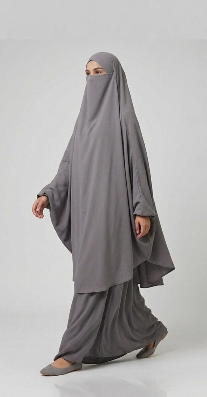 The Amal Butterfly Jilbab Set