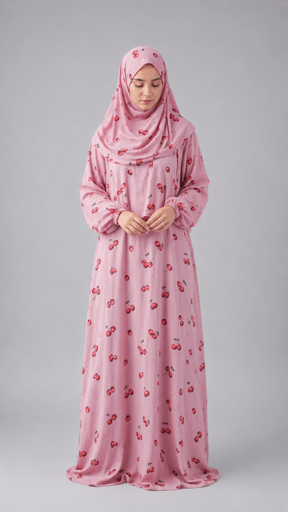 Cherry Blossom Prayer Dress - Slim Fit
