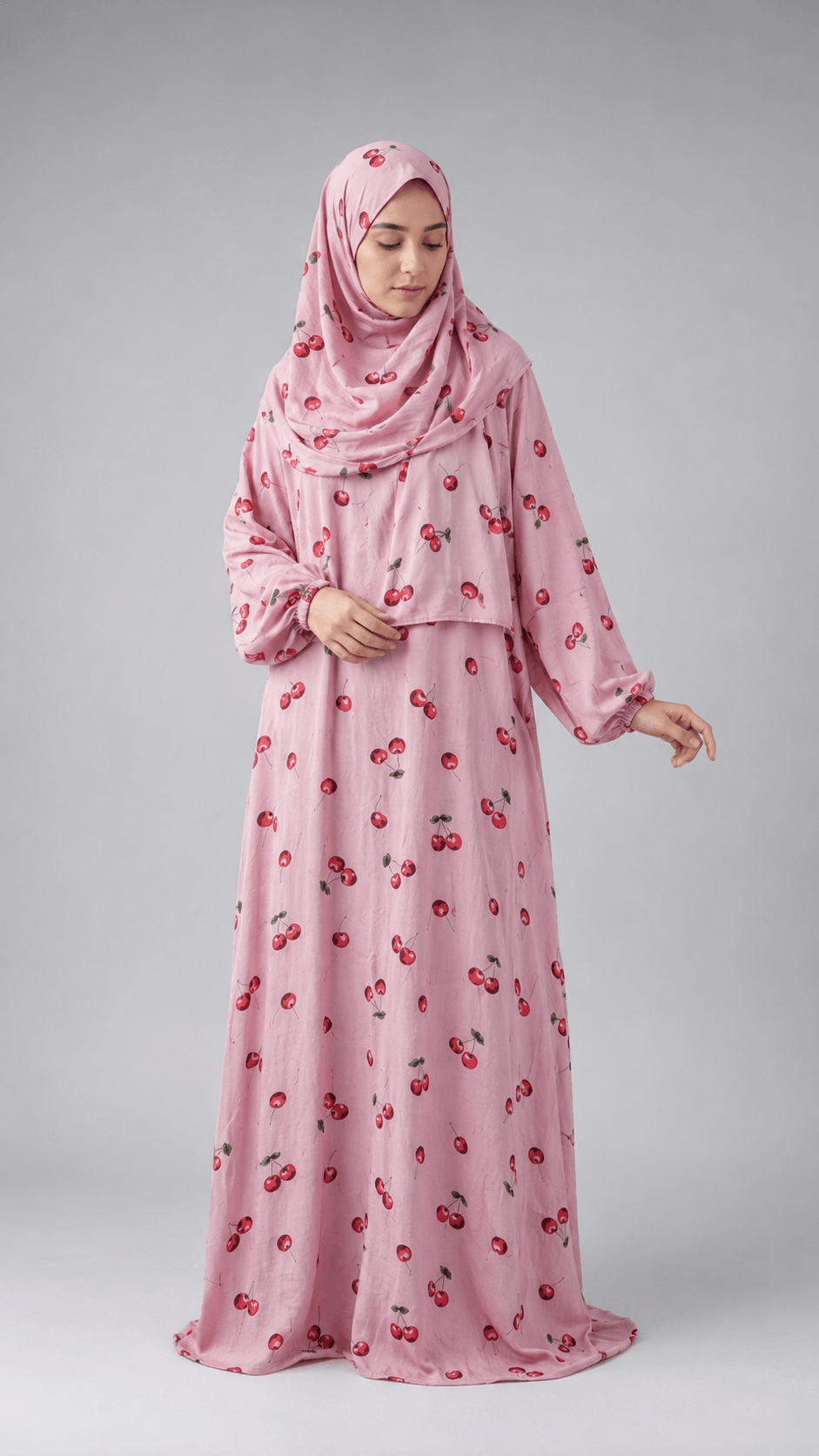 Cherry Blossom Prayer Dress - Slim Fit