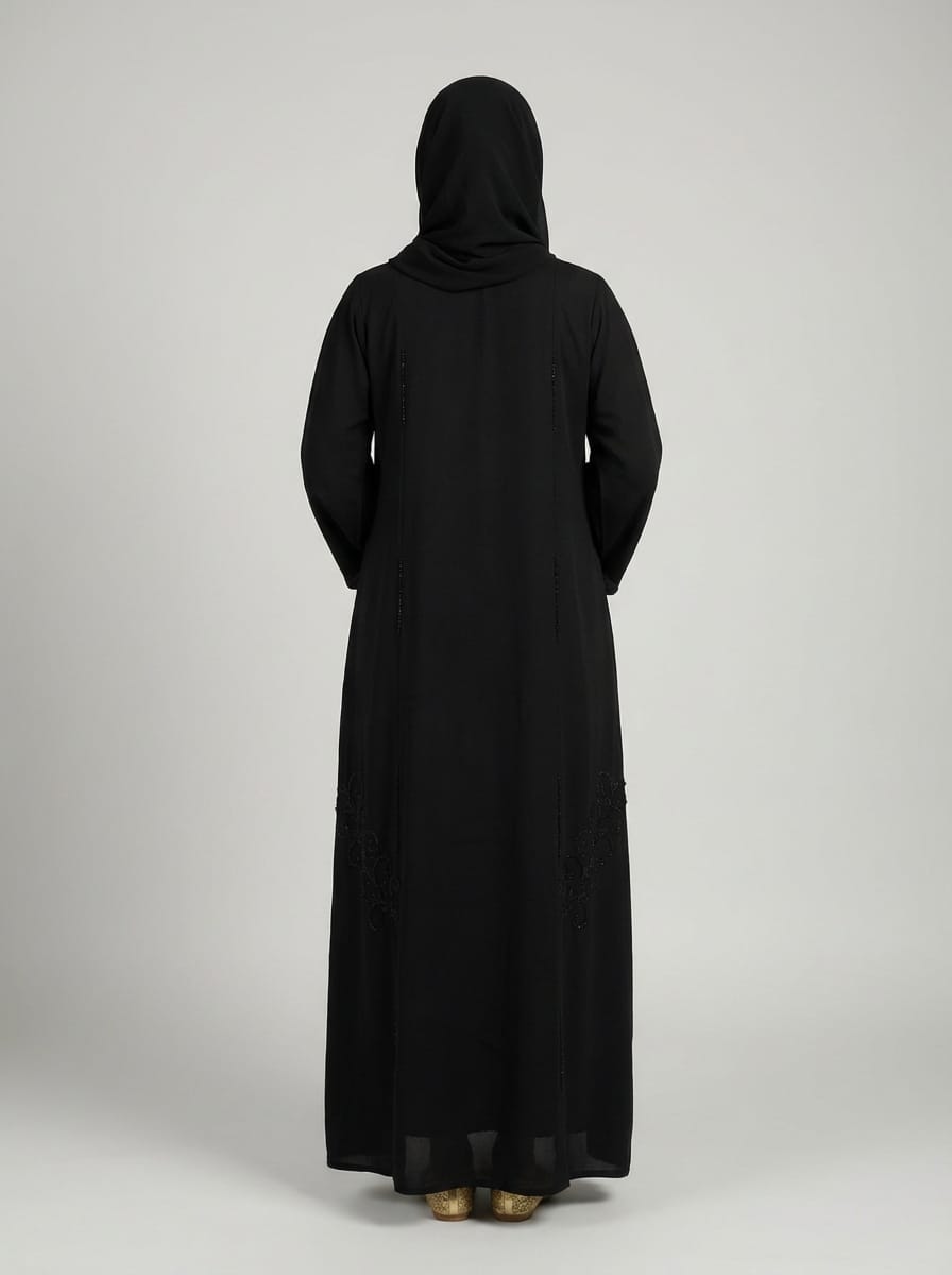 The Awrah Beaded Abaya