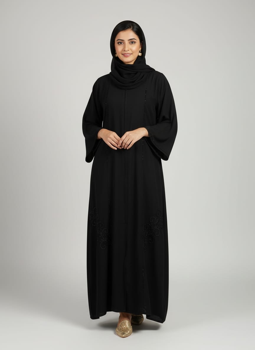 The Awrah Beaded Abaya