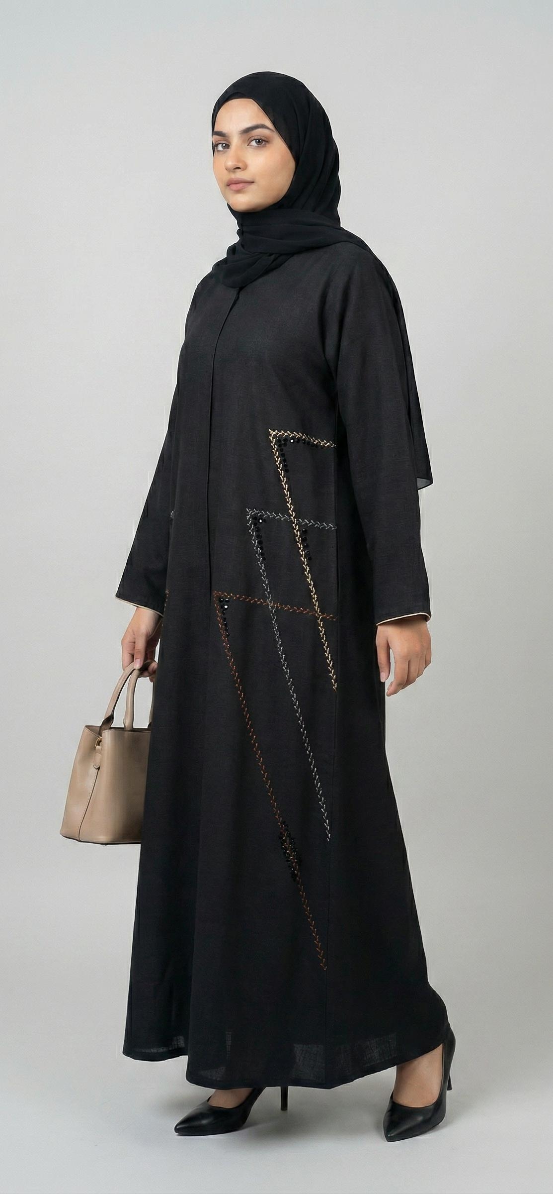 Zahra Stitch Abaya