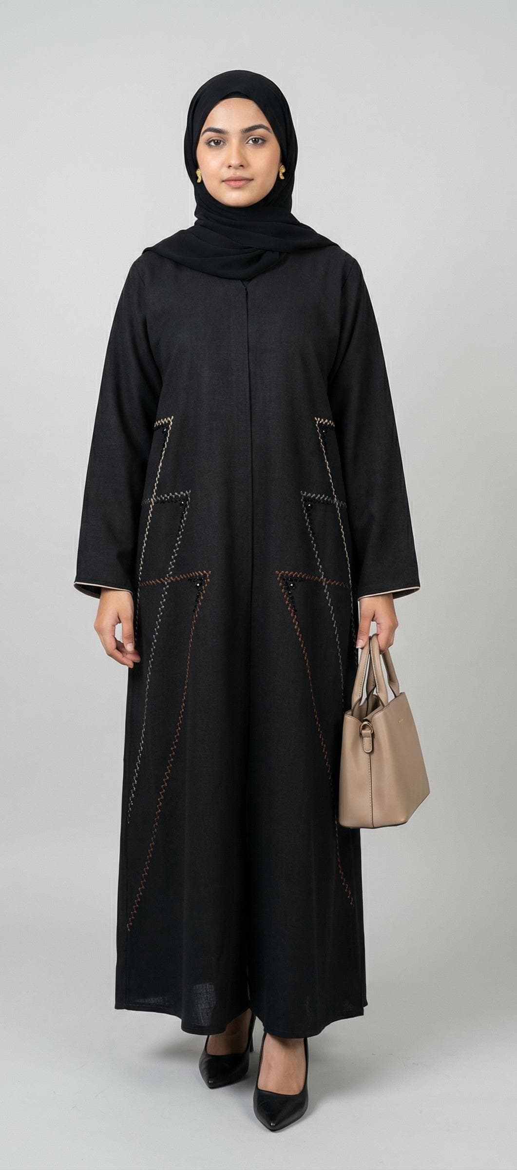 Zahra Stitch Abaya