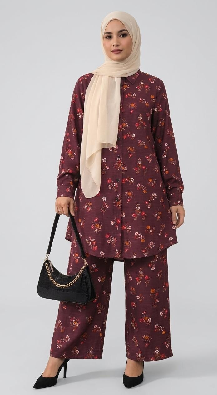 Crimson Bloom Cord Set