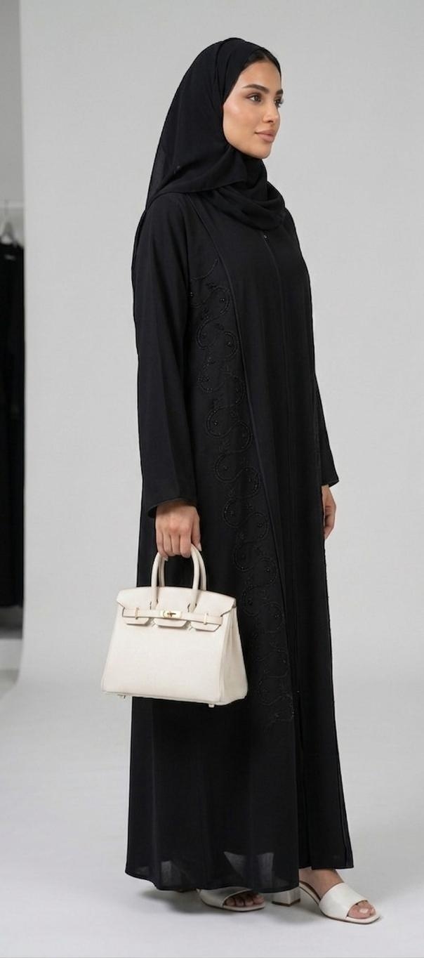 AL Maryam's Signature Beaded Abaya