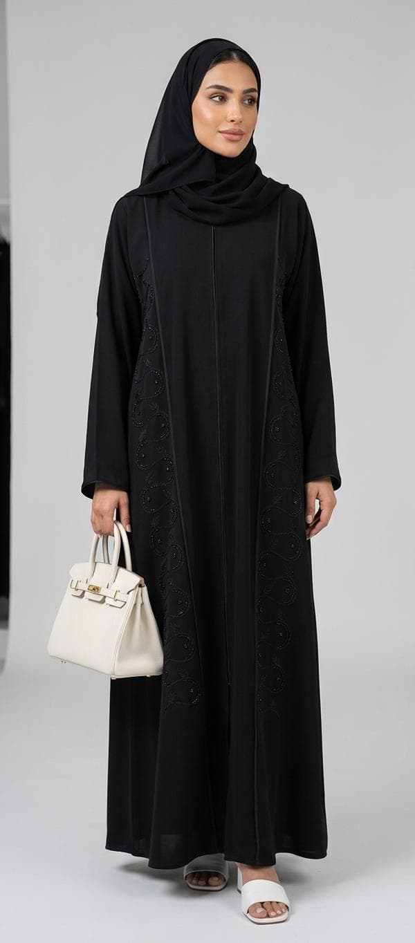 AL Maryam's Signature Beaded Abaya