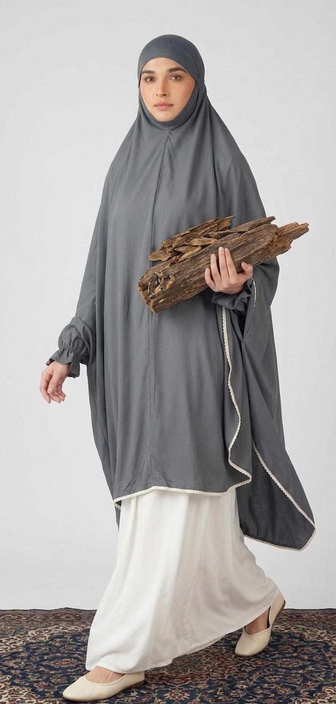 The Barakah knee length salah Khimar
