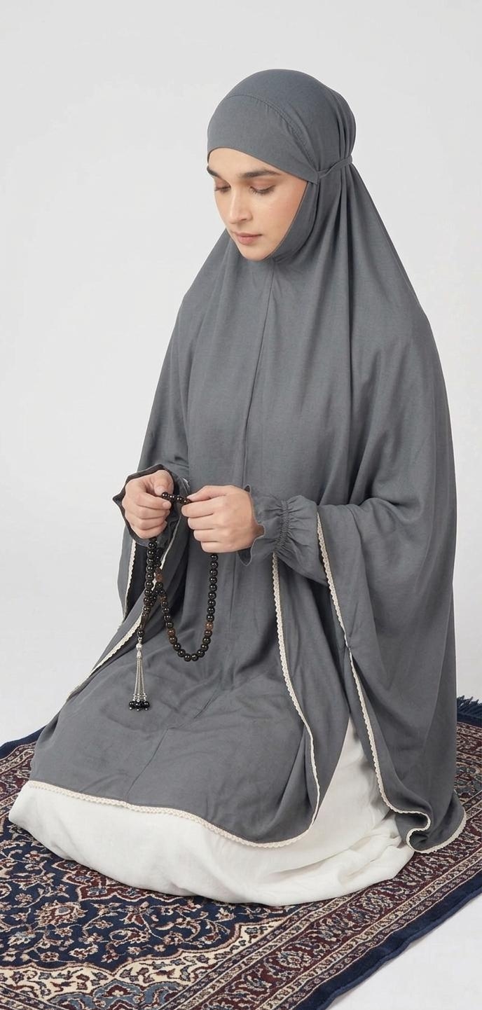 The Barakah knee length salah Khimar