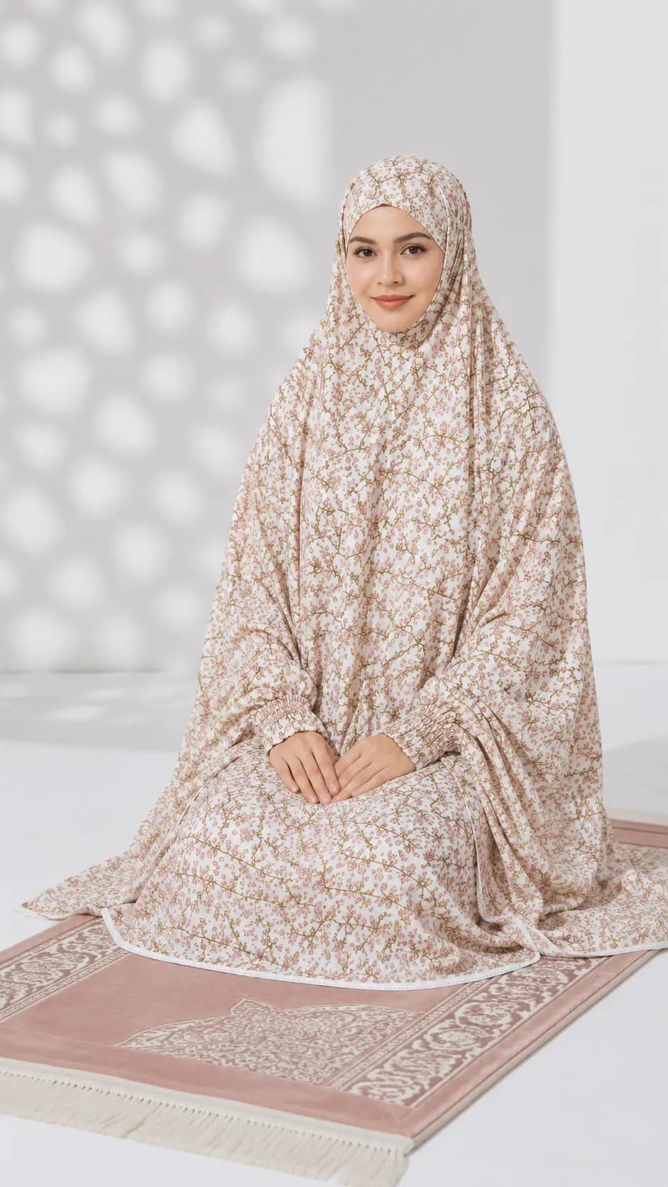 Blossom Whisper Salah Khimar